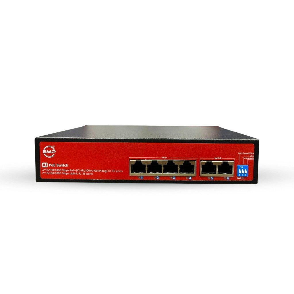 EMP-P1006AG PoE Switch